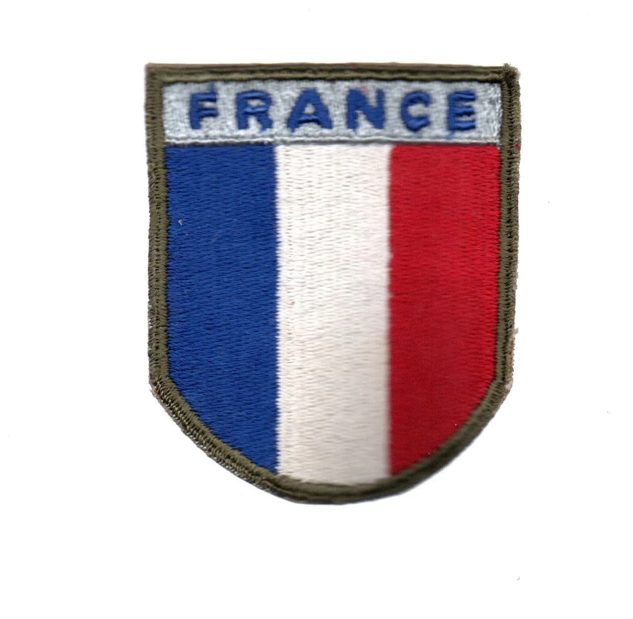 insigne de nationalité  "France" modèle US de 1943 - 1