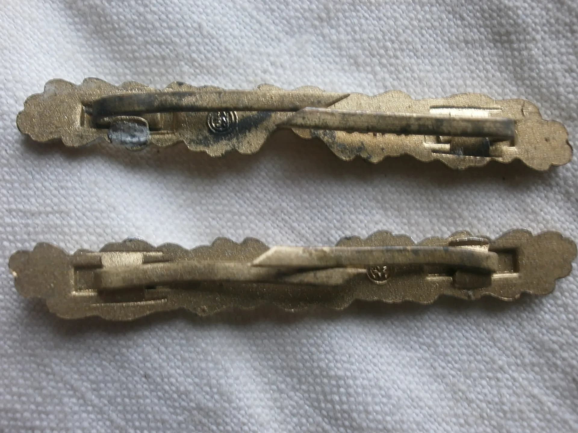 insignes de grades métal pour une patte de col Hauptbereichsleiter RZM M 1/72 - 3