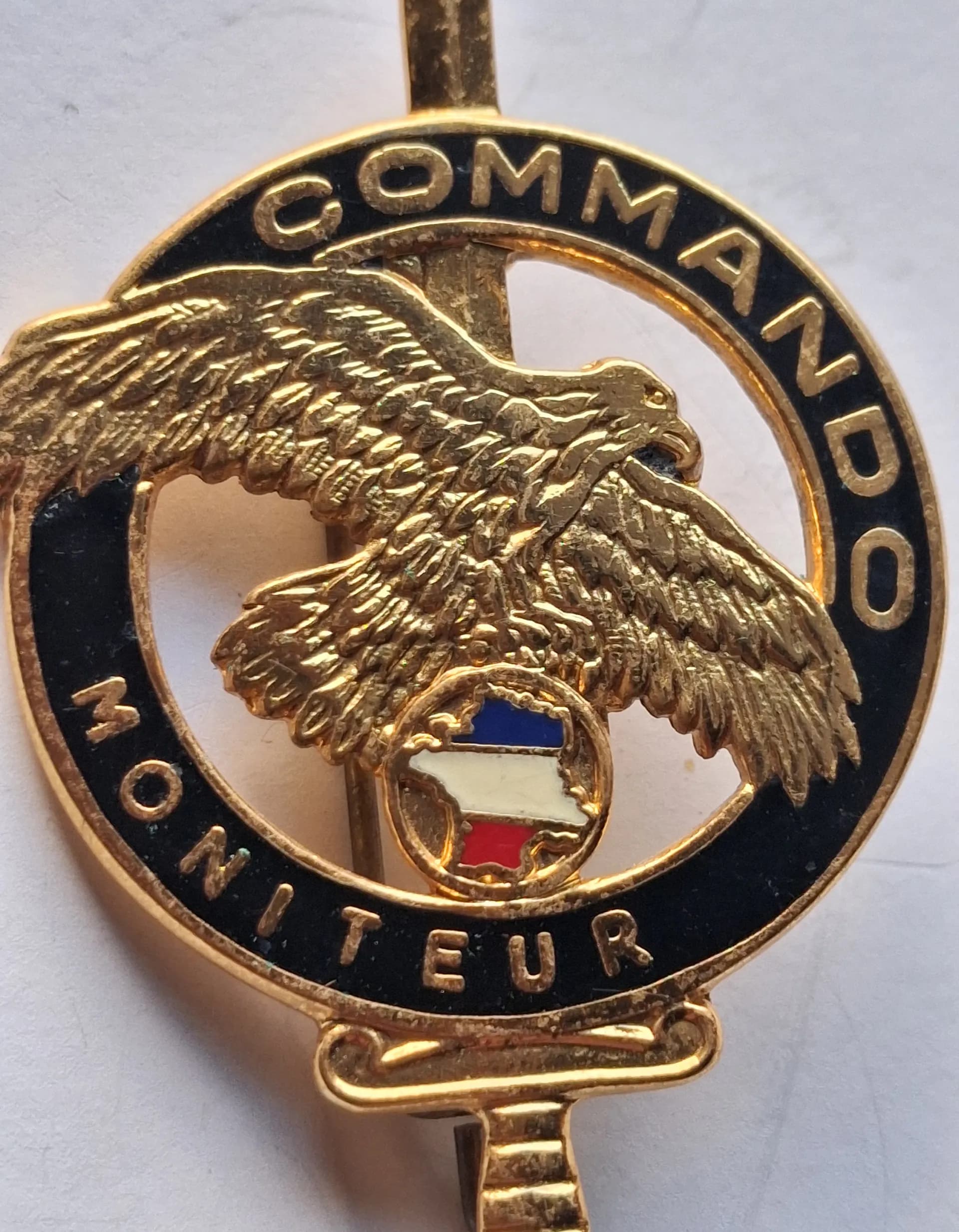 Brevet moniteur commando doré  - 1