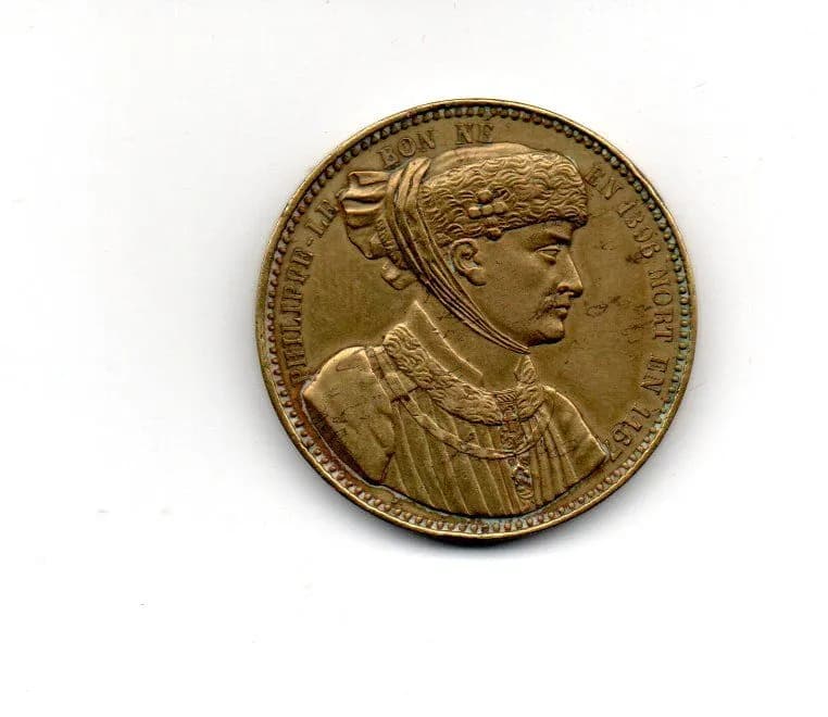 médaille de table/ jeton Philippe le Bon 1396-1467 - 1