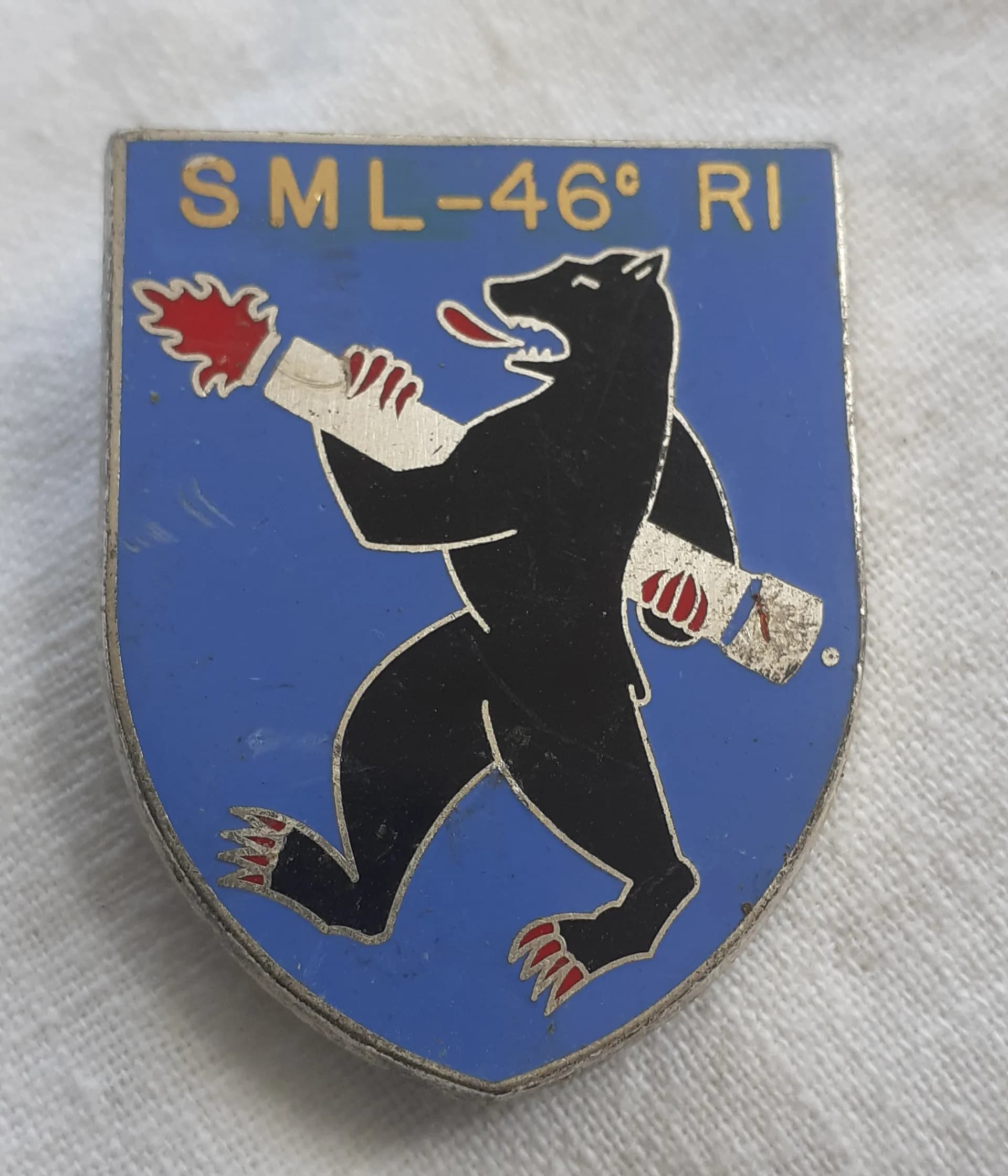 Insigne SML 46e régiment d infanterie  - 2