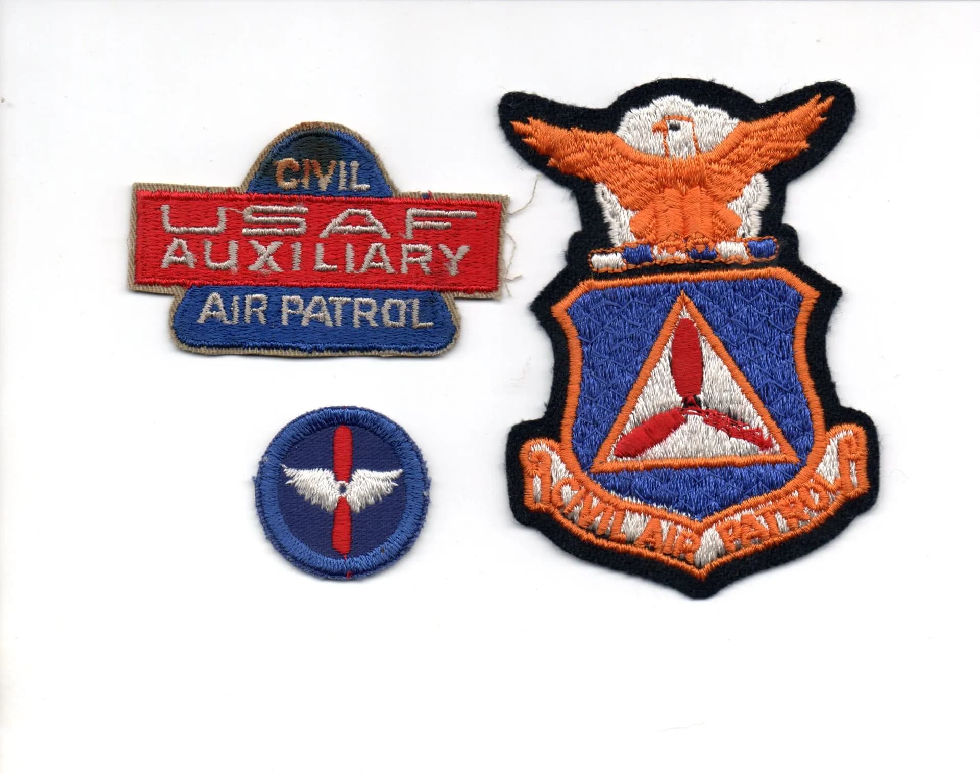 Insignes tissés Civil air patrol USAF auxiliary - 1