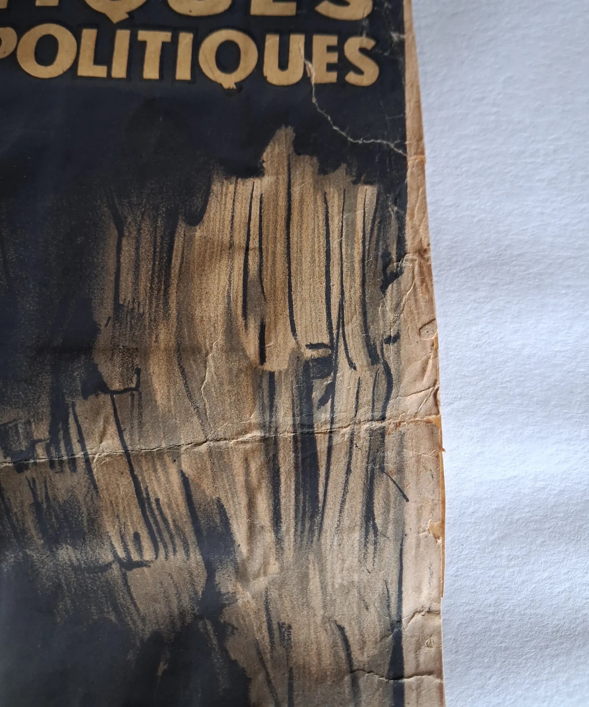 Affiche 1945. "Plus jamais ça". Déportation  - 4