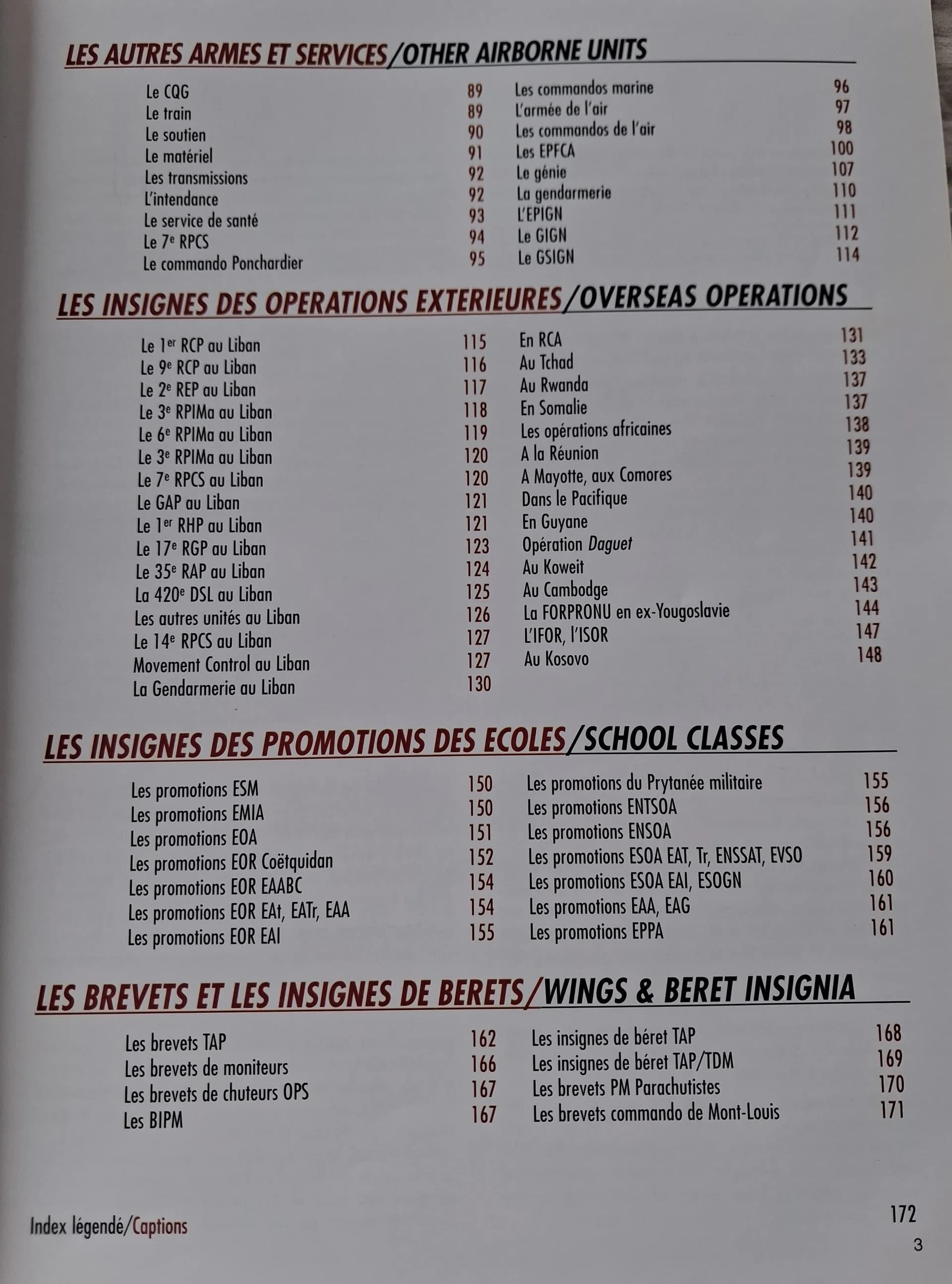 Livre insignes parachutistes français  - 4