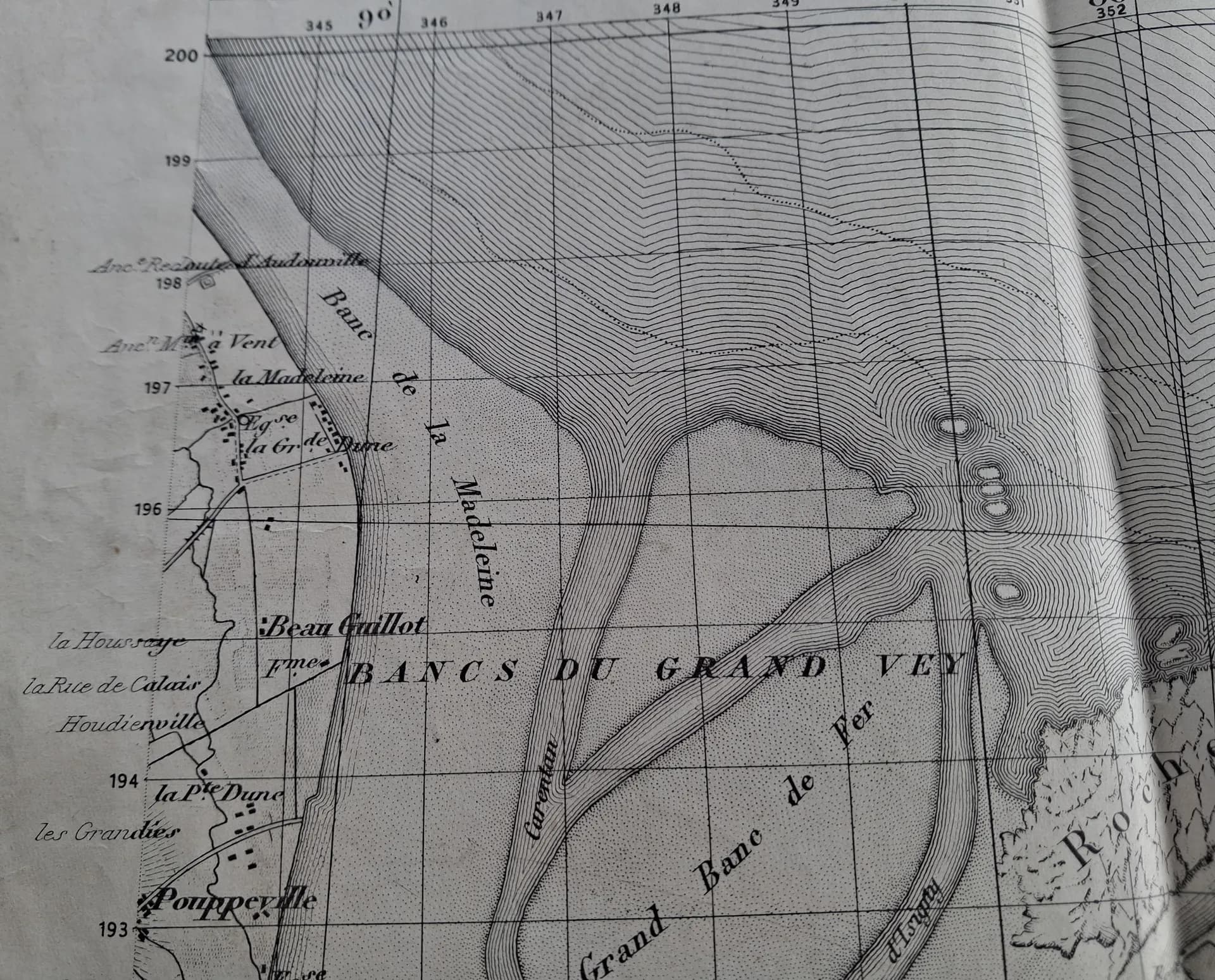 Carte Plage "Omaha" 1942 - 6
