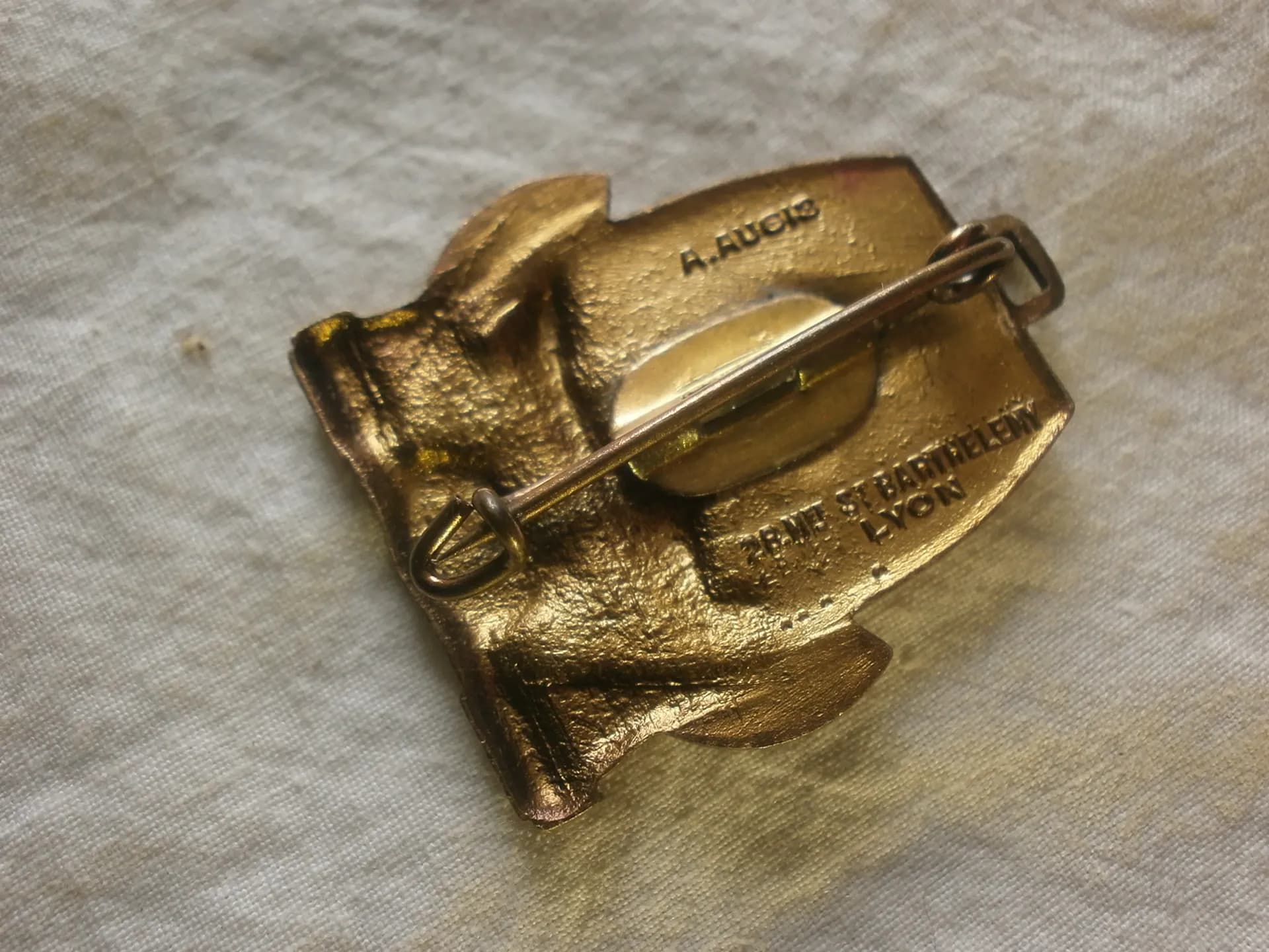 insigne paquebot Lyautey. Compagnie navigation Paquet - 2