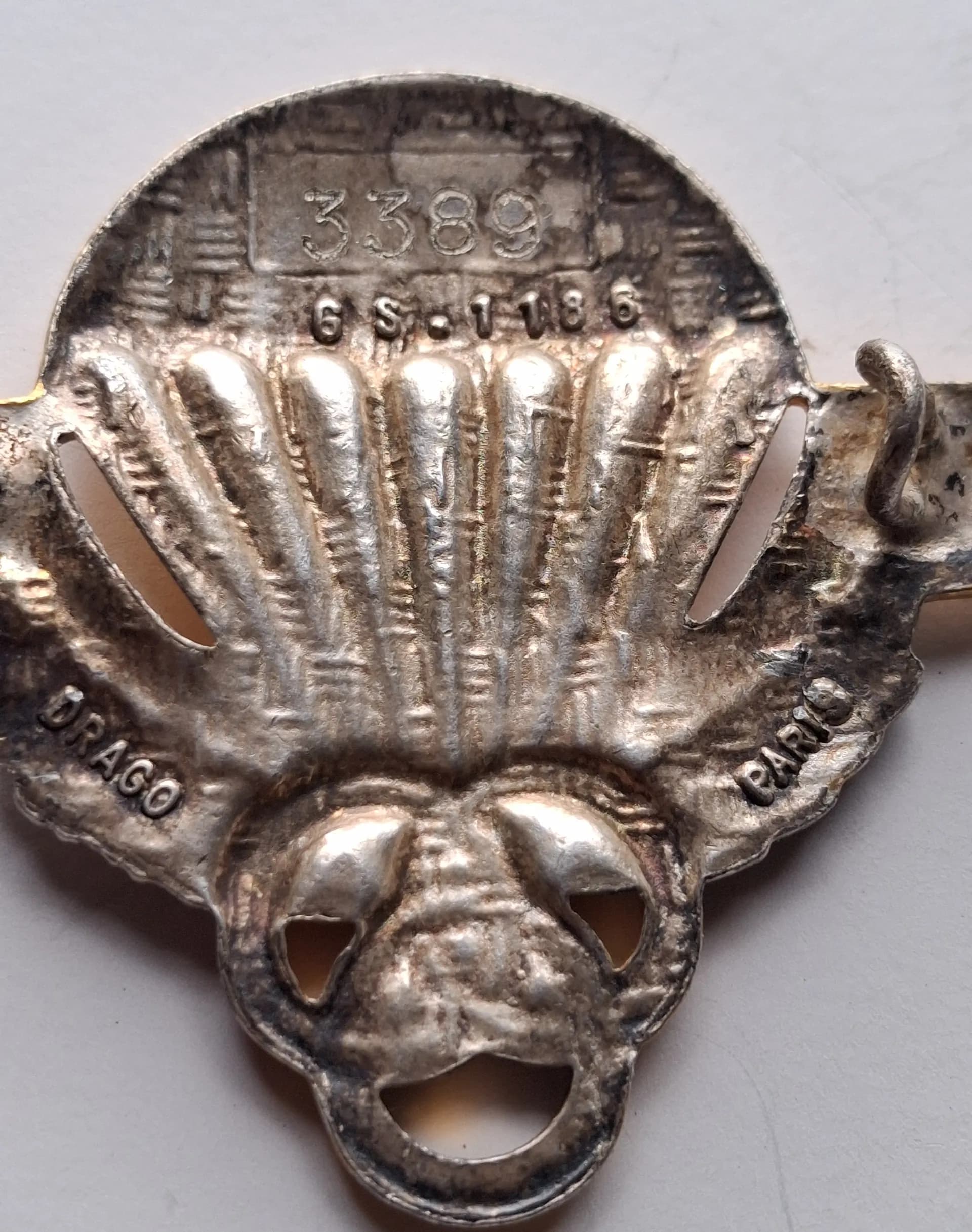 Brevet de moniteur parachutiste, matriculé 3389 - 3
