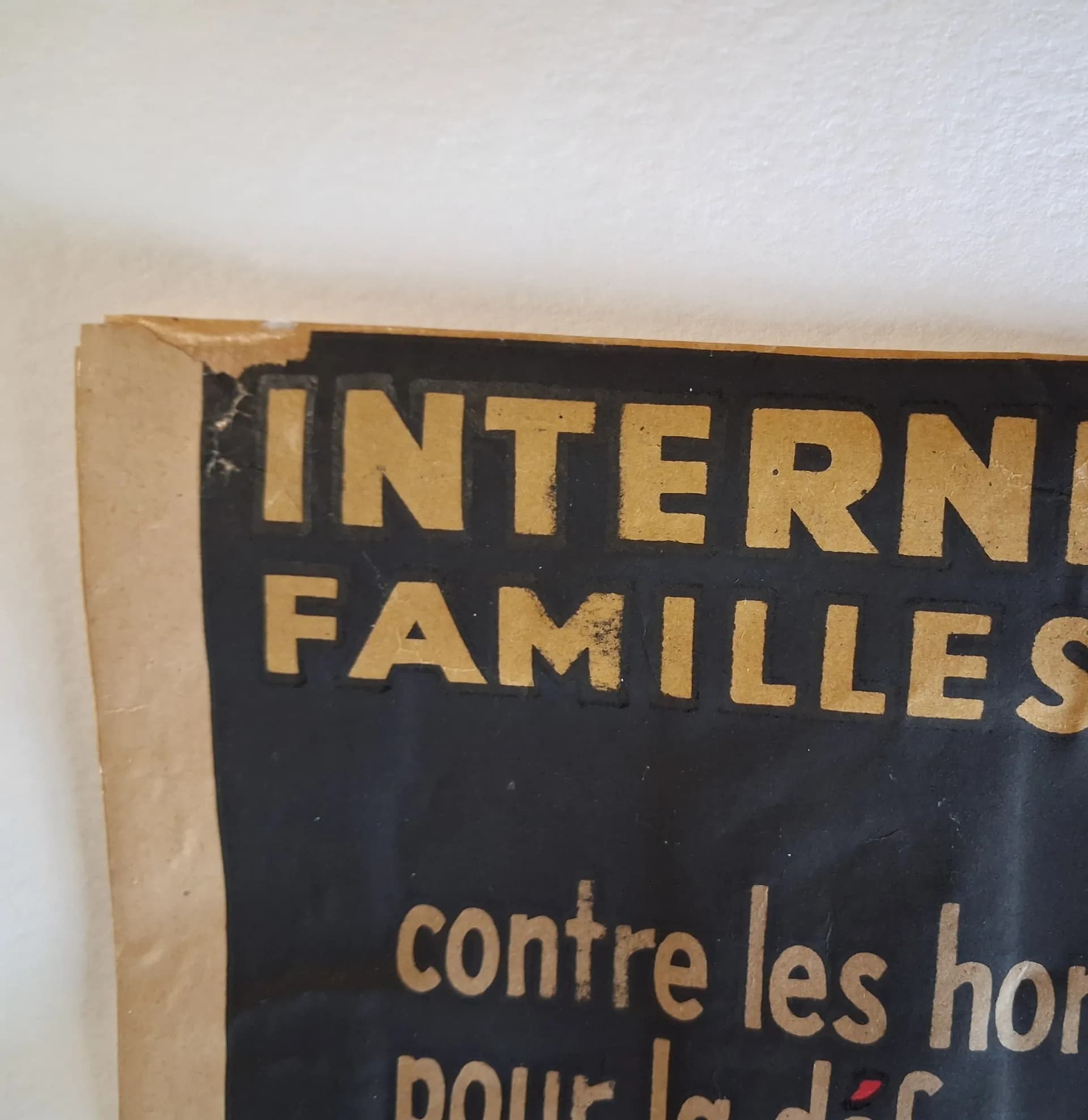 Affiche 1945. "Plus jamais ça". Déportation  - 5