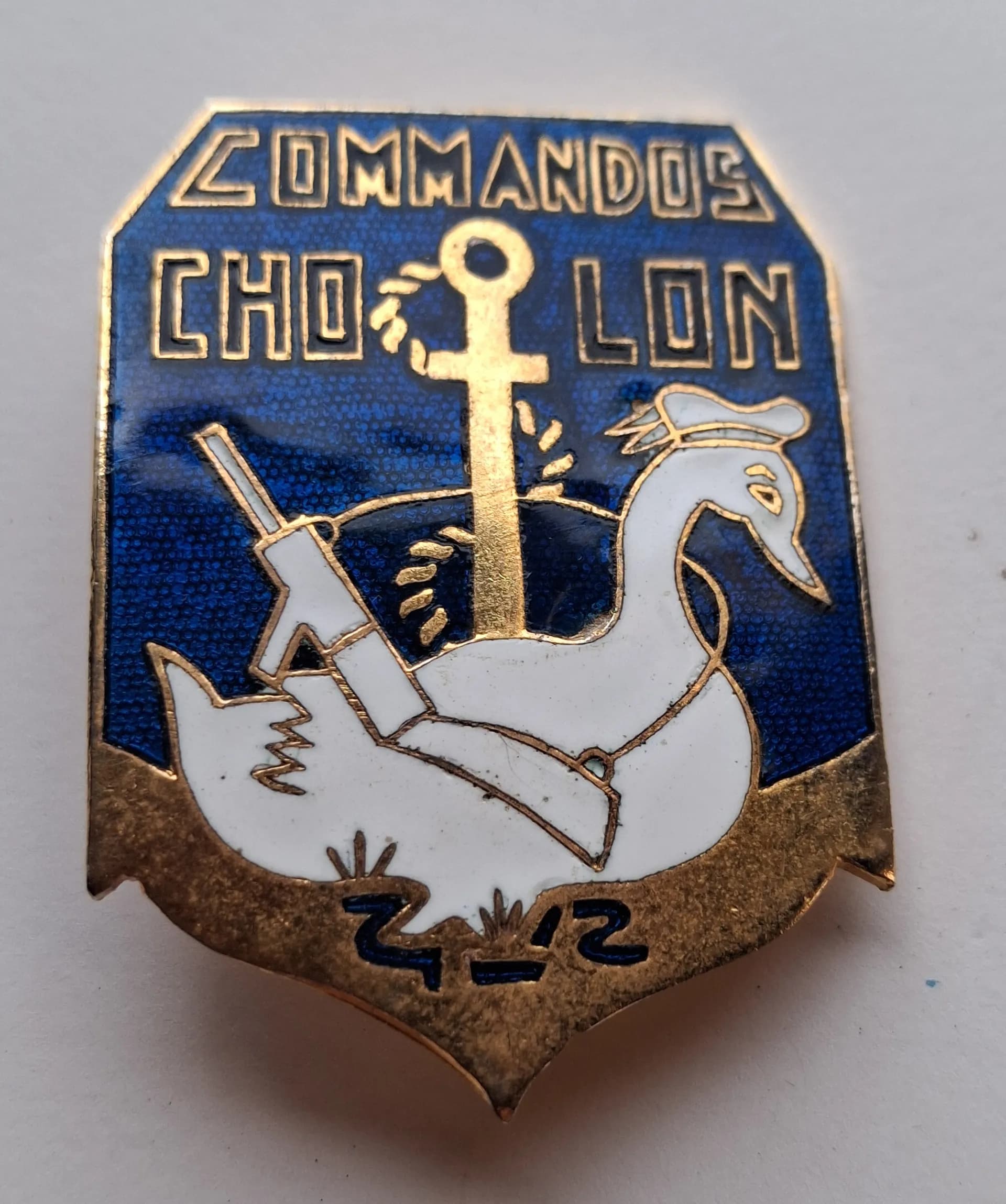 Insigne Indochine .commandos Châlons  - 2