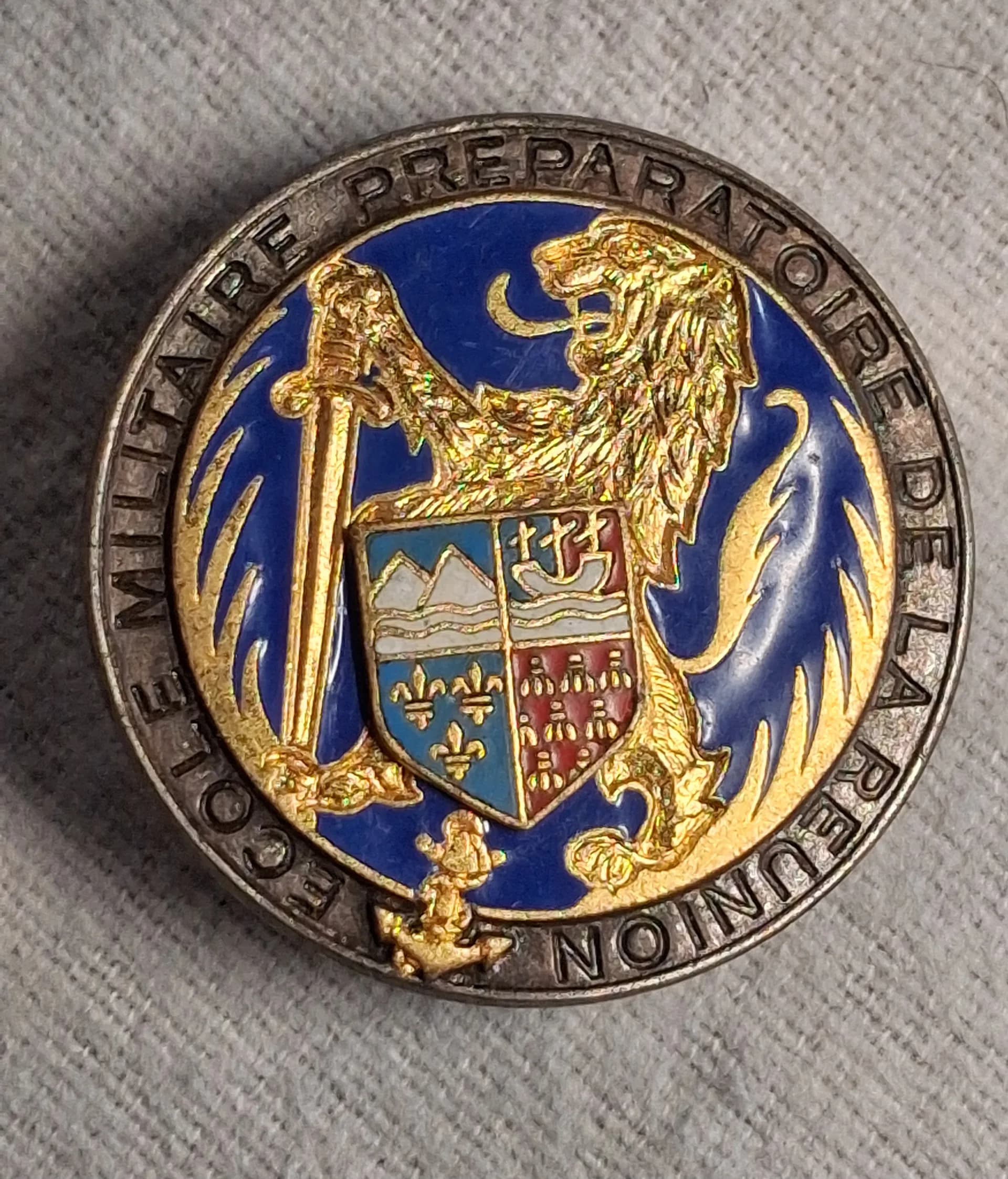 Insigne école militaire préparatoire de la Réunion 