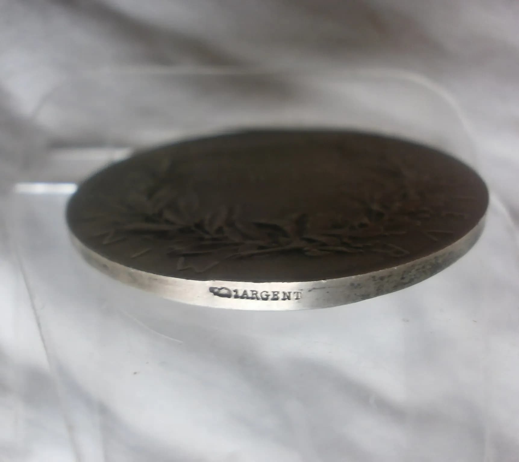 Médaille de table argent. Prix du ministère de l'intérieur O. Roty - 4