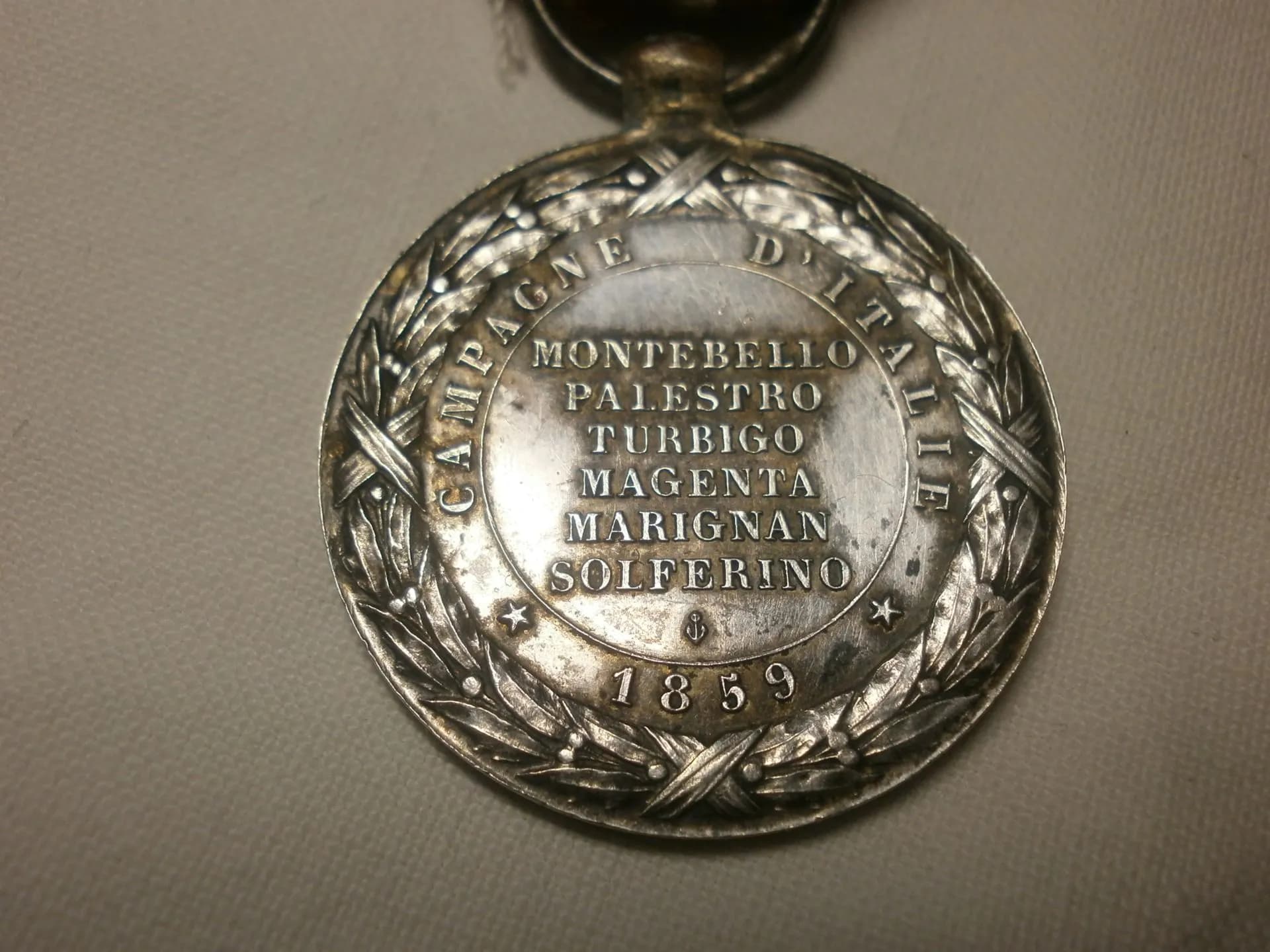 Médaille campagne d Italie 1859 - 6