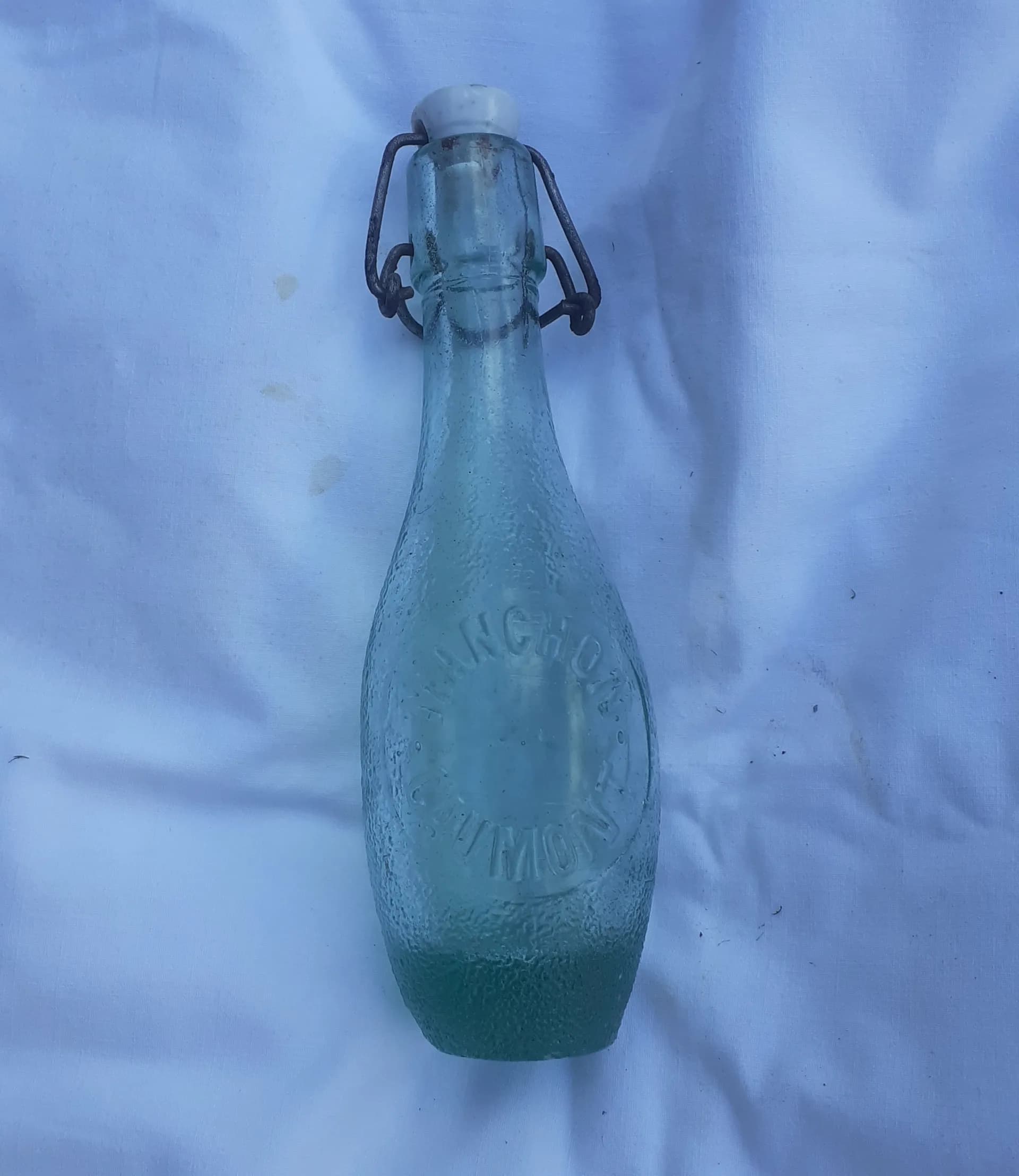 Ancienne bouteille limonade vers 1940. Caumont - 1