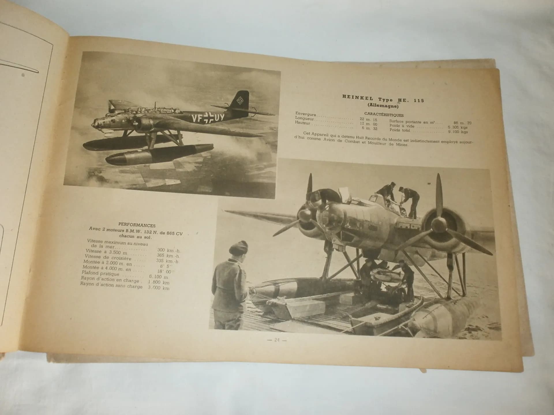 Air Album les éditions Tony Vassillière. identification avion. imprimé en 1943  - 7