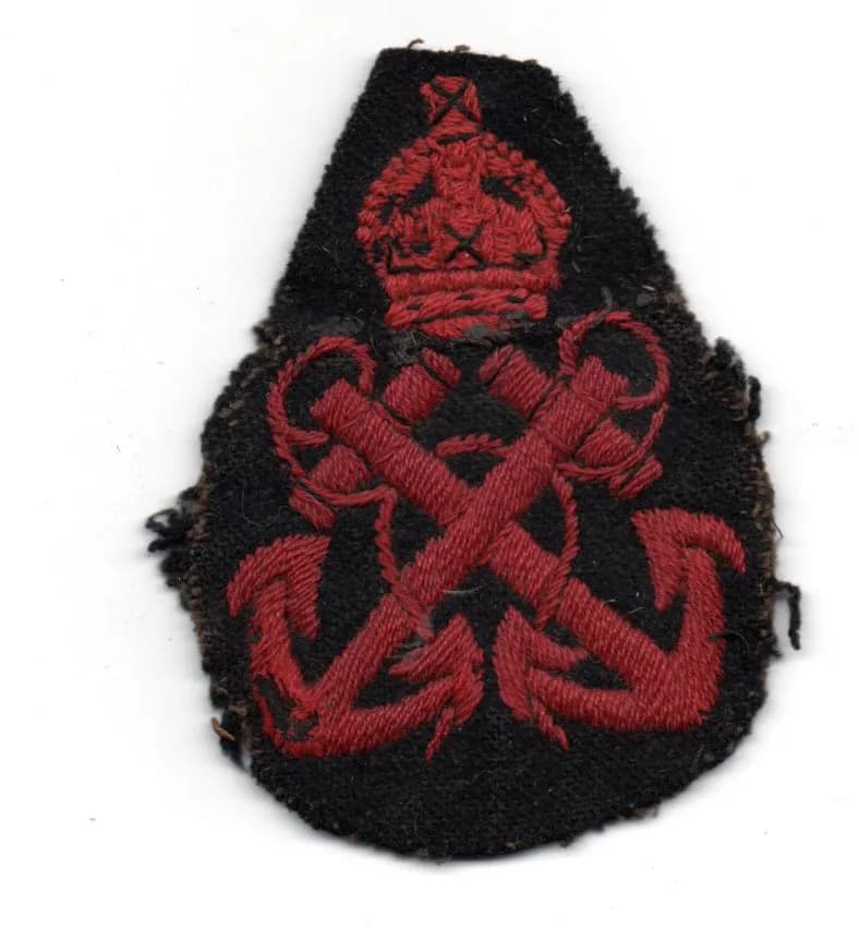 Insigne de la Navy WW2 : Royal Navy Petty officers rank badge, - 1