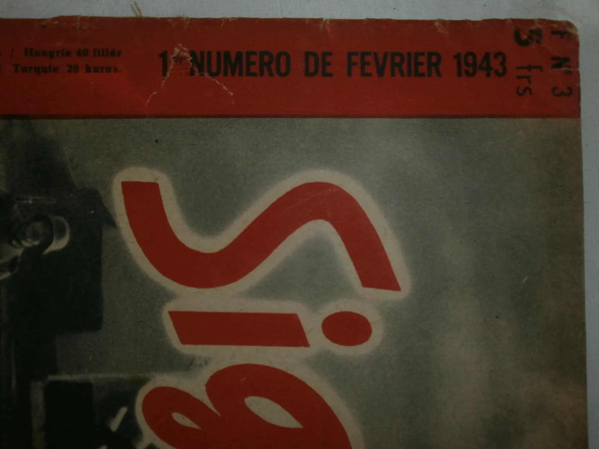 Revue "Signal" N° 1 de février 1943. version française - 2