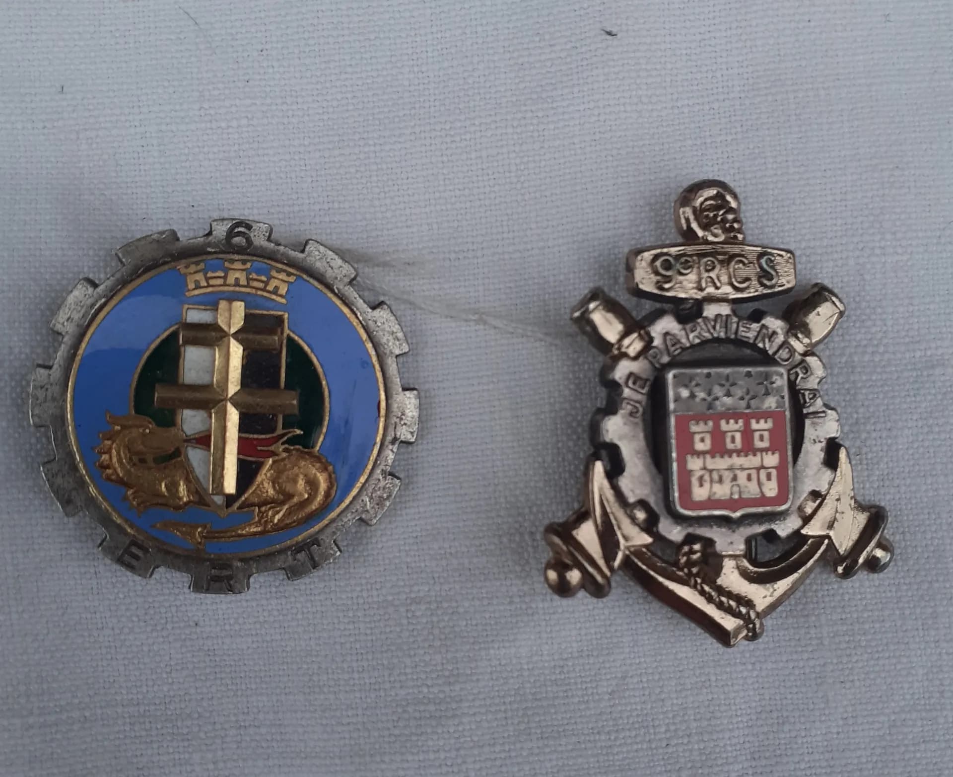 lot de 10 insignes du Train - 4