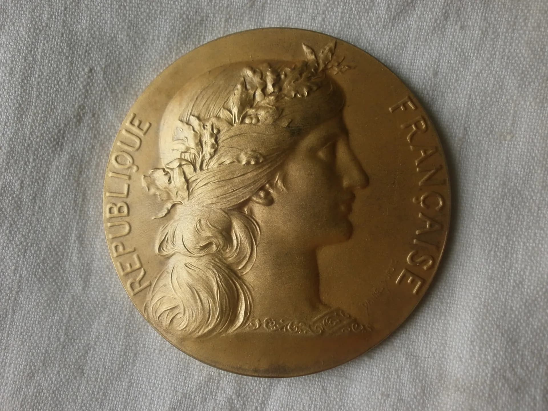 Médaille de table : prix de tir ministère de la guerre par Daniel Dupuis - 2