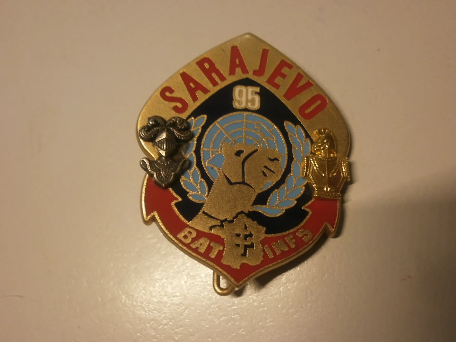 insigne Opex  RMT Sarajevo 1995 BAT Inf 5 - 1