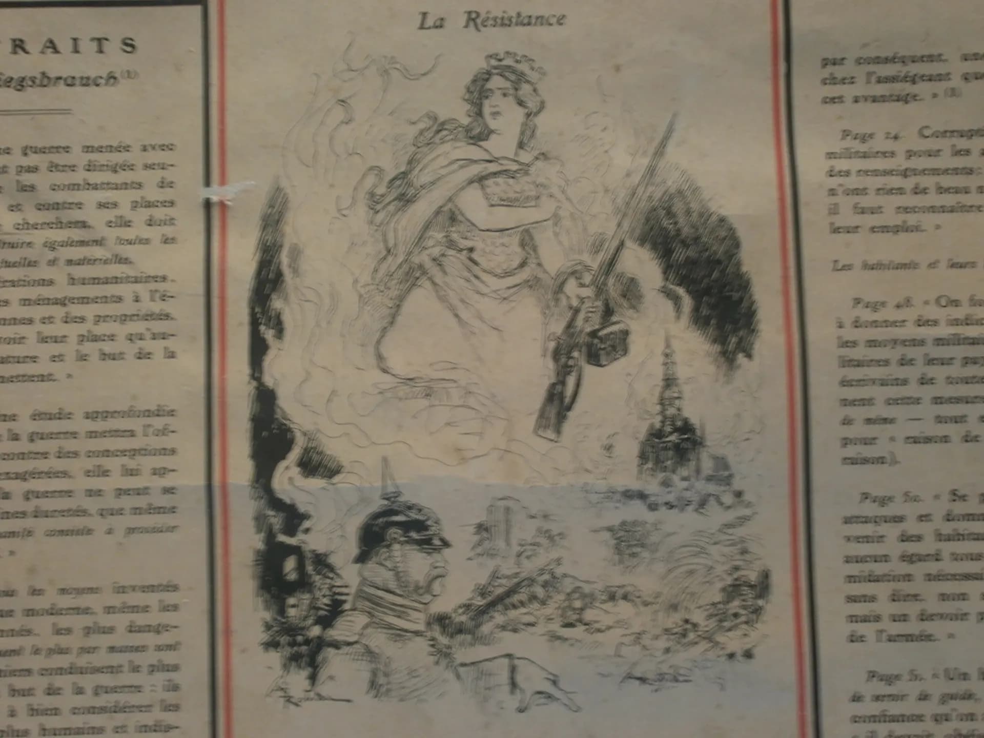 Affiche "le grand état-major allemand avait prémédité ses atrocités" - 5