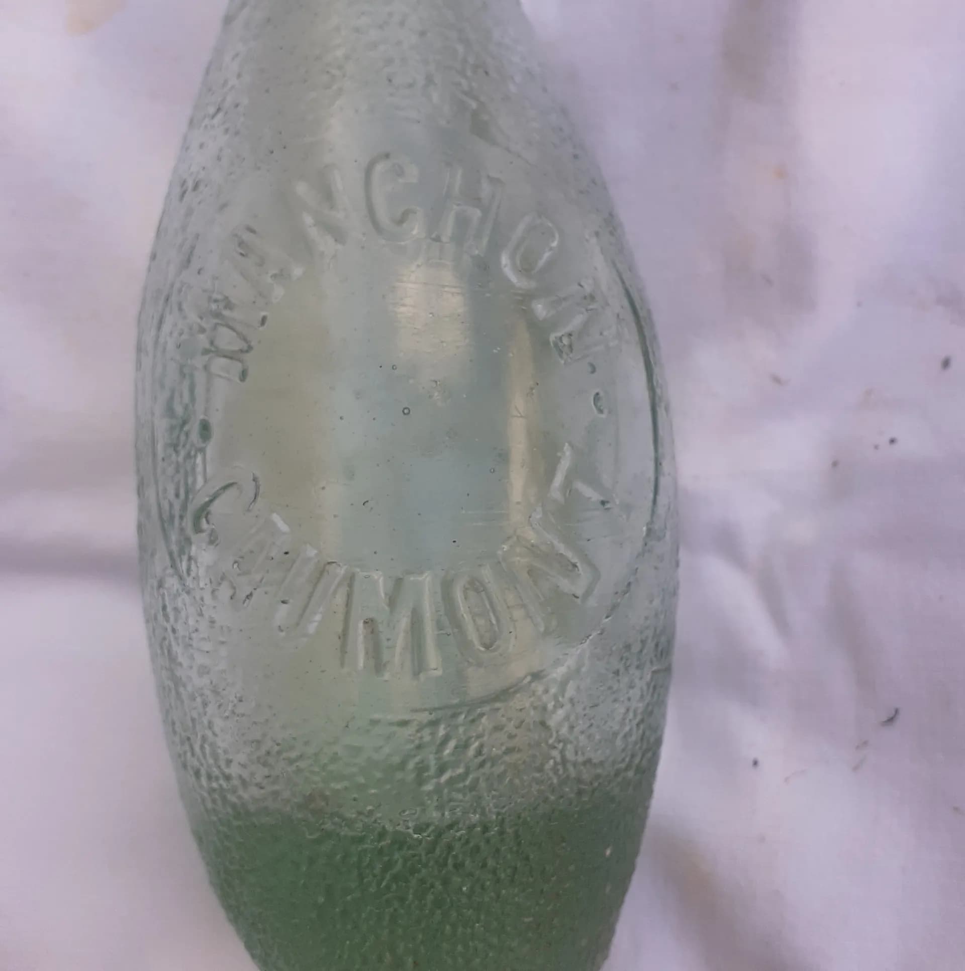 Ancienne bouteille limonade vers 1940. Caumont - 2