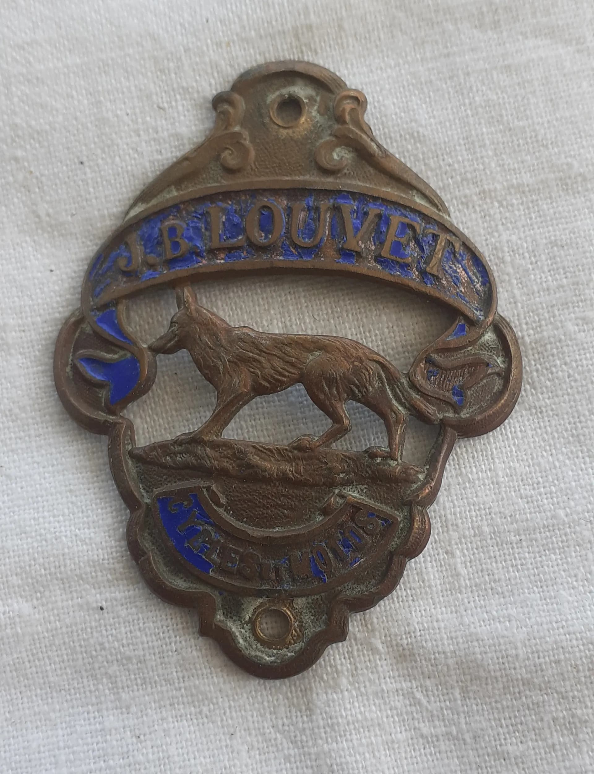 Lot anciennes plaques de vélo  - 7