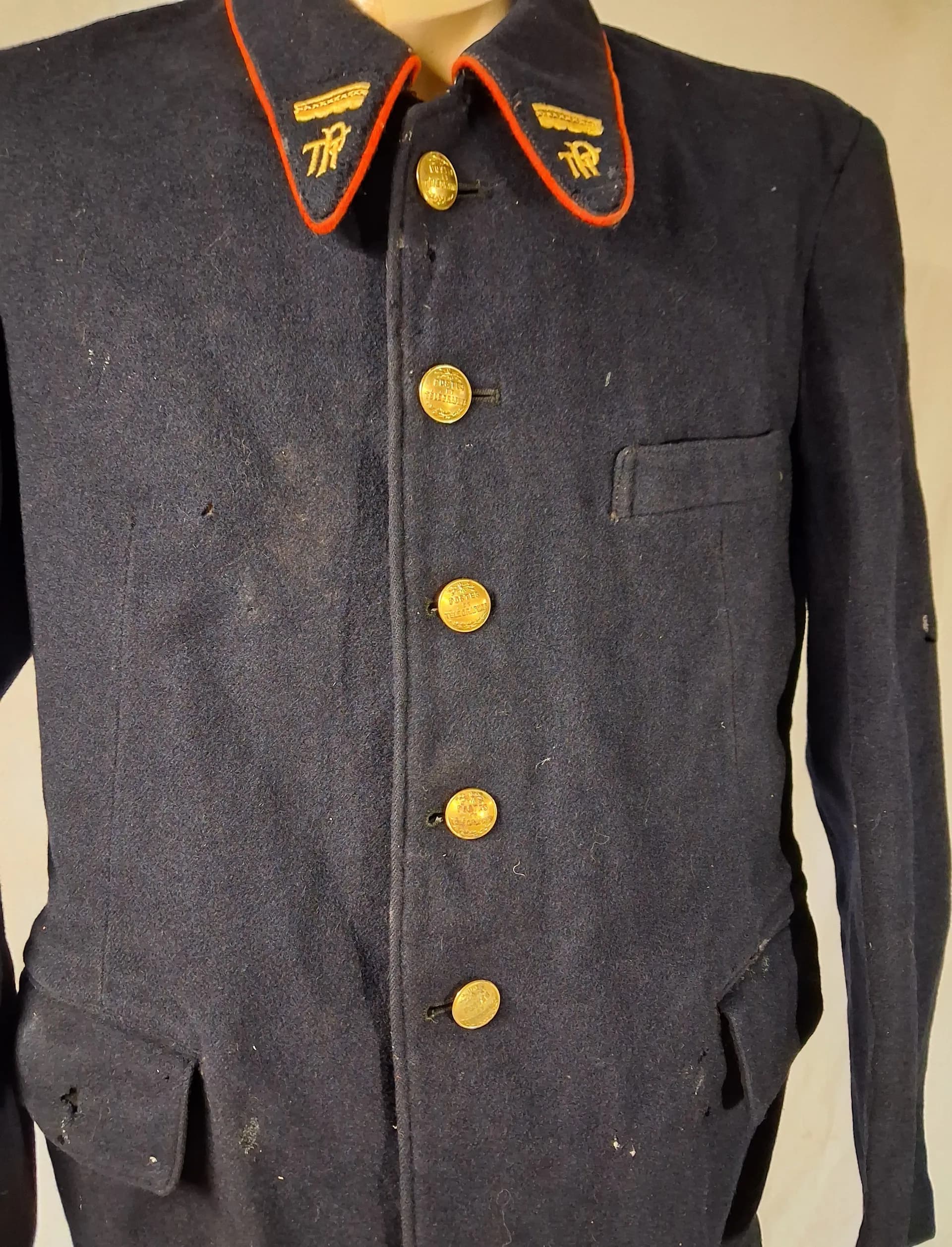Vareuse facteur receveur vers 1950 - 4