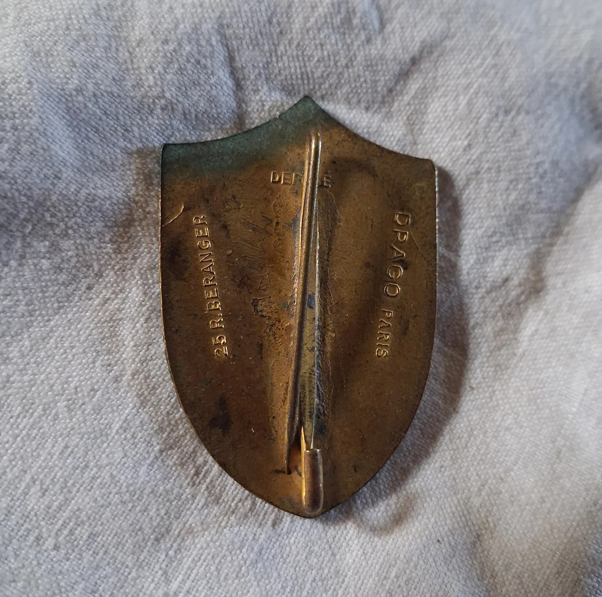 Insigne 1940. 1er régiment de marche de volontaires étrangers - 2