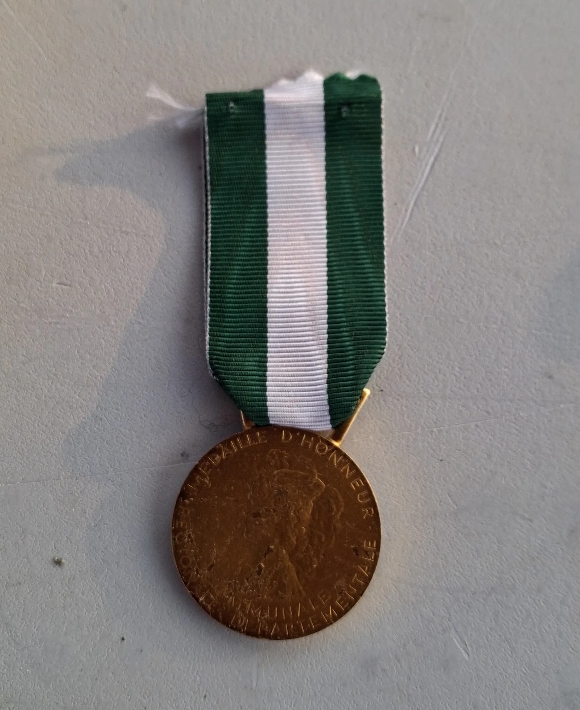 Médaille d honneur communale - 2